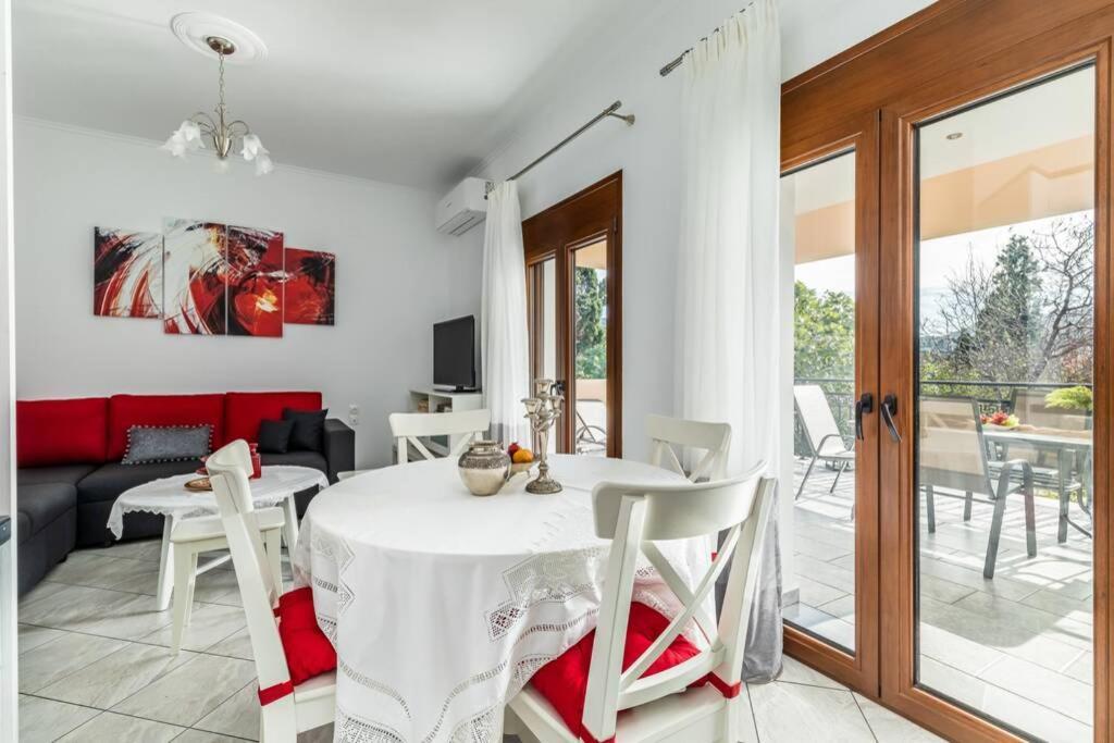 Meandros Apartment Garden View Skopelos Town Bagian luar foto