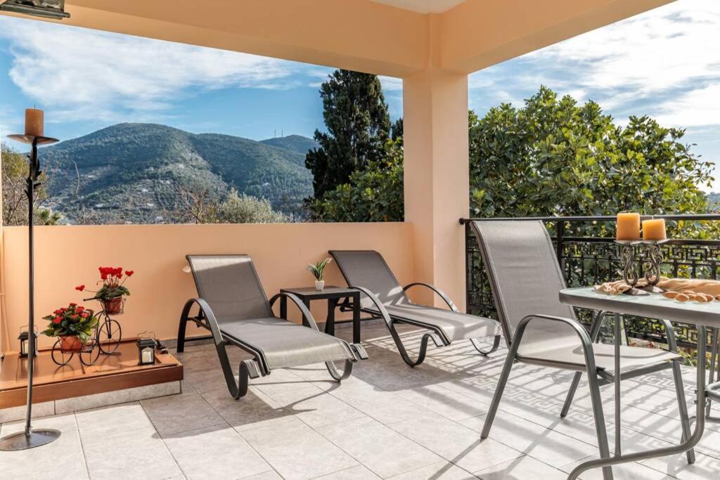 Meandros Apartment Garden View Skopelos Town Bagian luar foto
